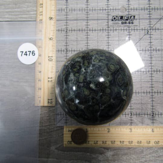 Keystone Crystals - Wholesale Spiritual Stone/Crystal - Kambaba Jasper Sphere – Large Display Size for Crystal Shops19