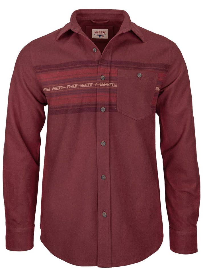 American Cattle Co - Wholesale Button Down Shirt - Men's - The Dustoff Chamois0