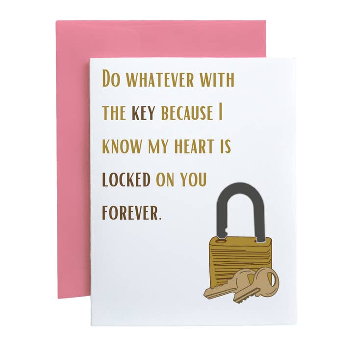 Lock and Key Love per la vendita all'ingrosso da parte di Rose Light Prints