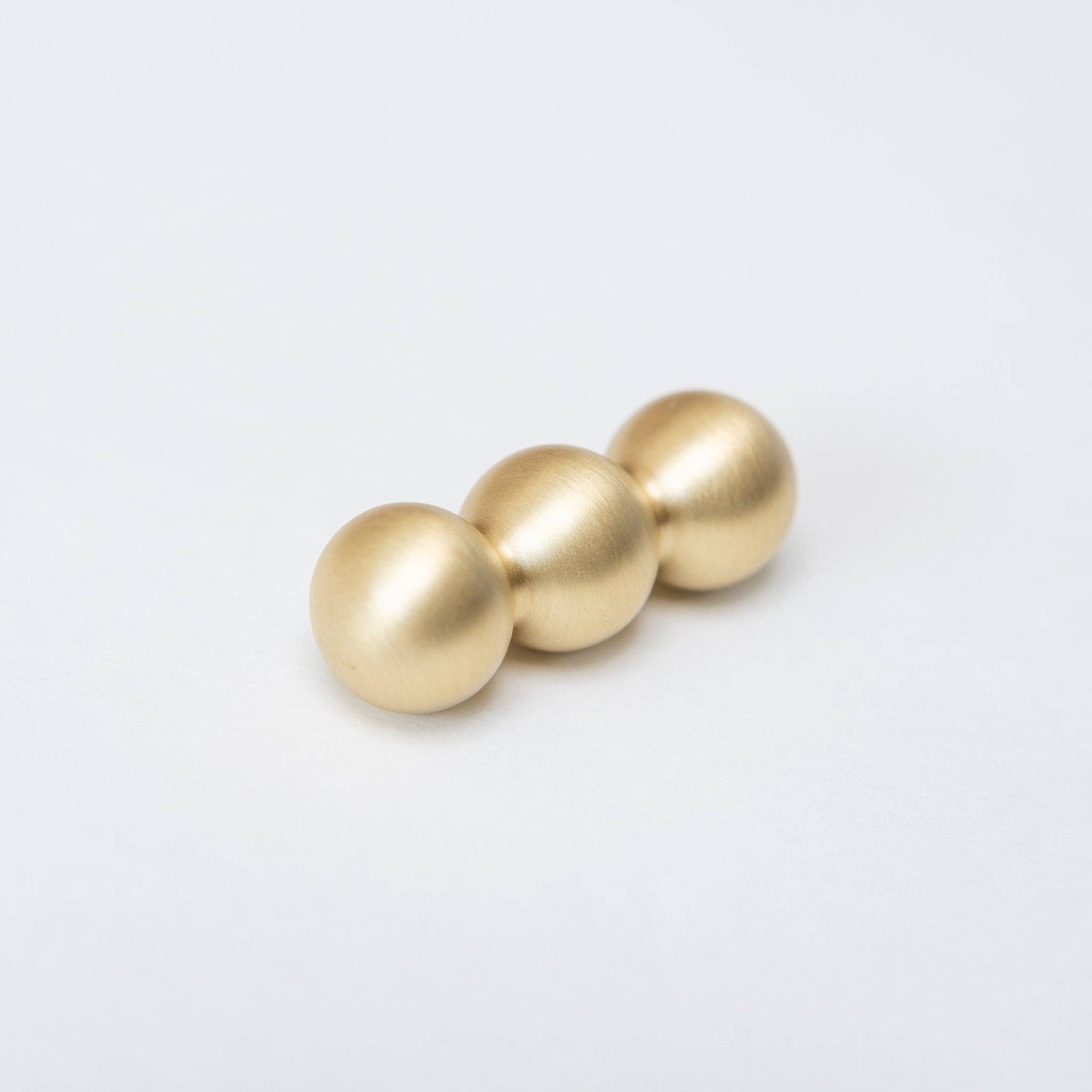Brass bee – wholesale Knob/pull – Solid Brass Beaded Cabinet Pull Handles & Knobs - Satin Brass Finish26