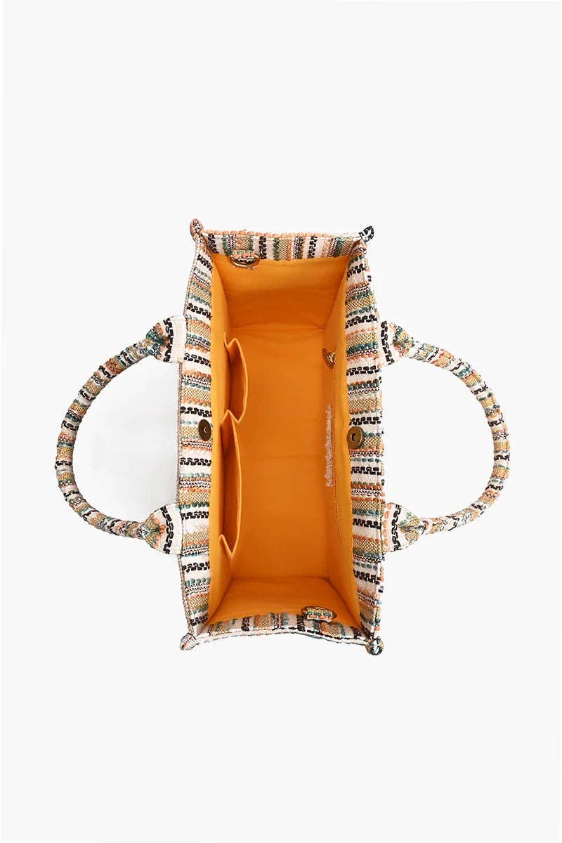 America & Beyond - Venta al por mayor Bolsa de asa- Mujer - Bolso de día Luxe con estampado de leopardo4