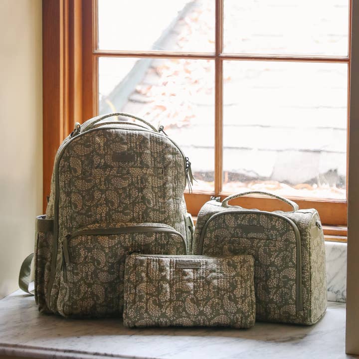 JuJuBe - Wholesale Diaper Bag - Baby - Insulated Bottle Bag Paisley Floral1