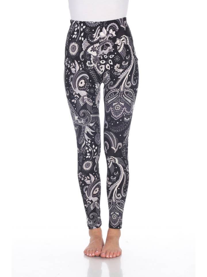 WHITE MARK - Wholesale Fashion Leggings - Women's - Women Printed Leggings