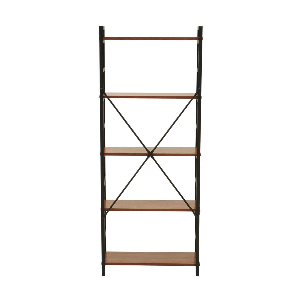 Interiors by Premier – wholesale Free-standing shelf – Laxton 5 Tier Red Pomelo Shelf Unit3