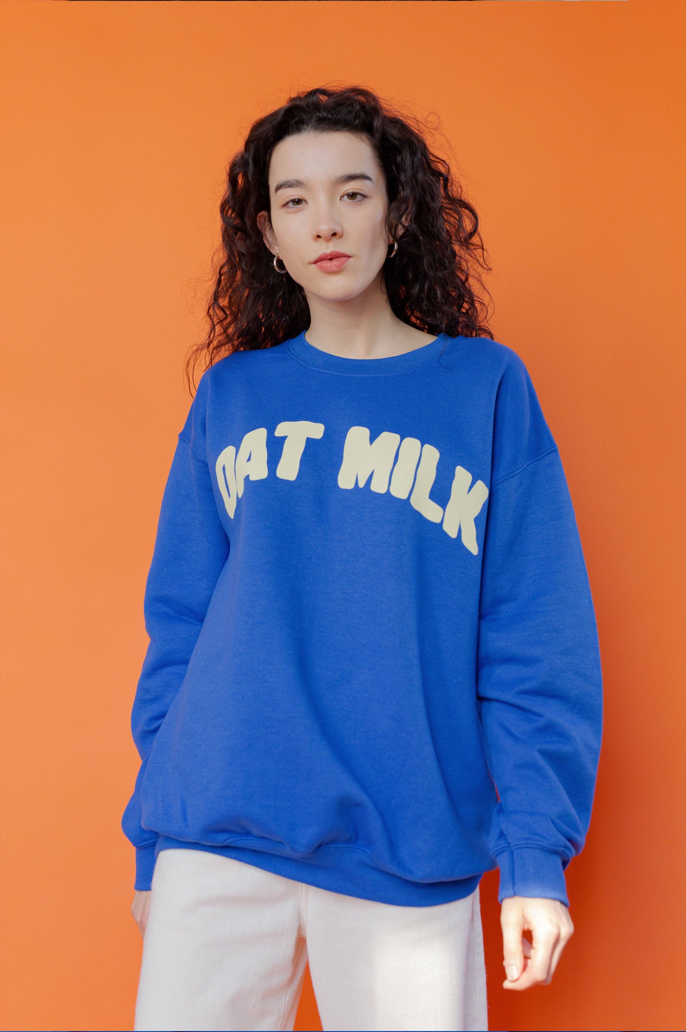 Limpet Store - Wholesale Graphic Sweatshirt - Women's - The Oat Milk Oversized Sweatshirt1