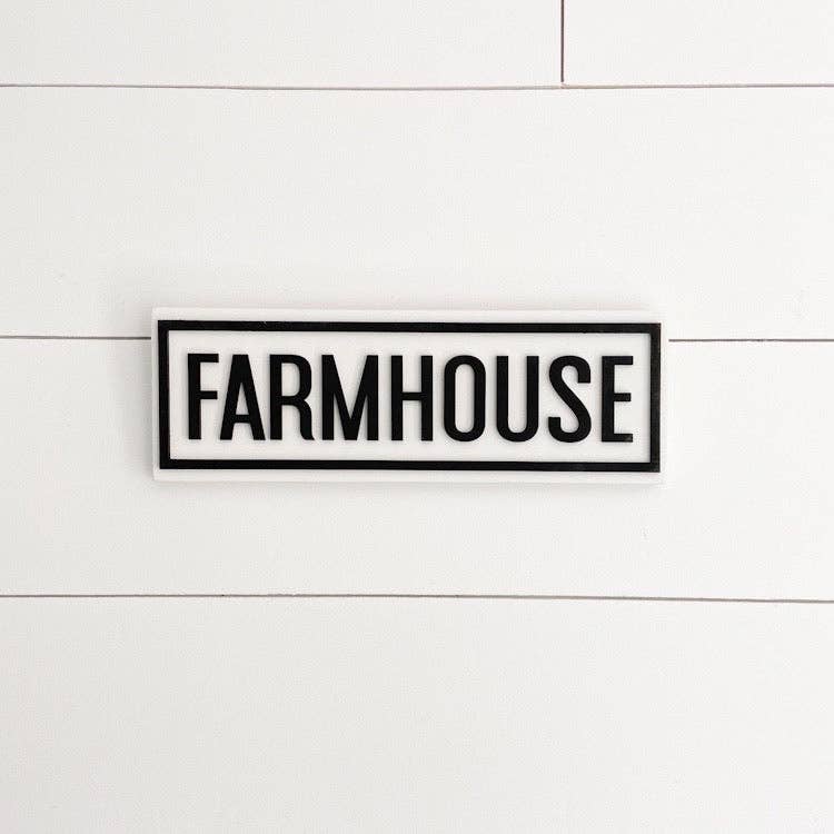 Nail and Hook Laser Cut Home Decor - Wholesale Sign - 12” Farmhouse Word Signs9