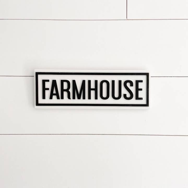 Nail and Hook Laser Cut Home Decor - Wholesale Sign - 12” Farmhouse Word Signs9