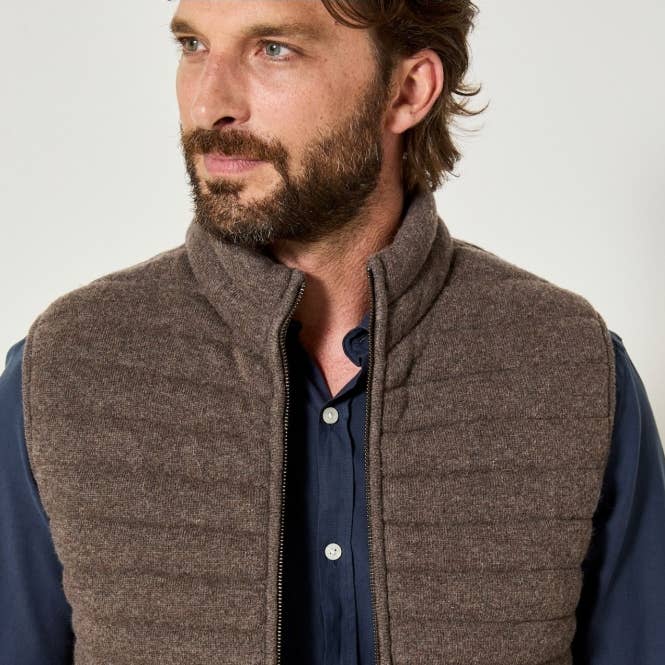 Casaco Terre sem mangas por atacado de JAQK