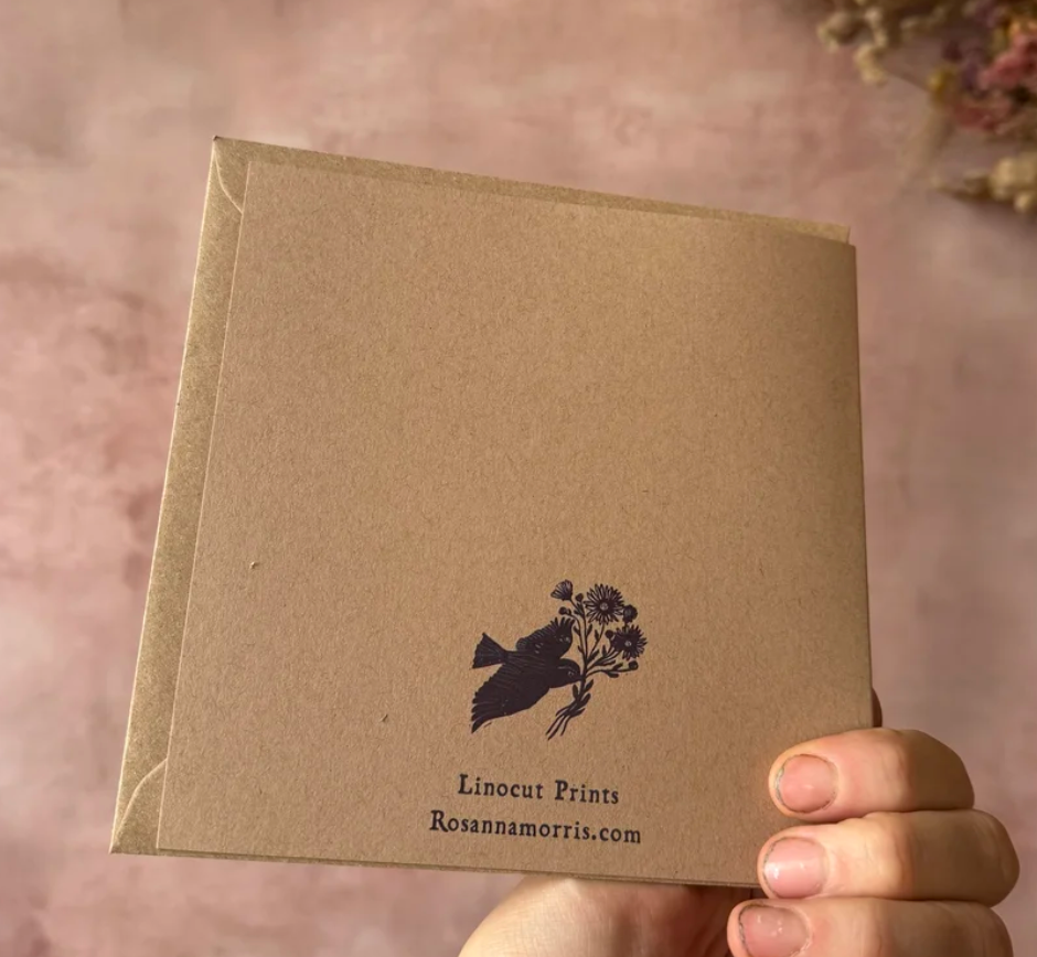 Rosanna Morris - Wholesale Everyday Greeting Card - Wren + Daisies - Greetings Card2