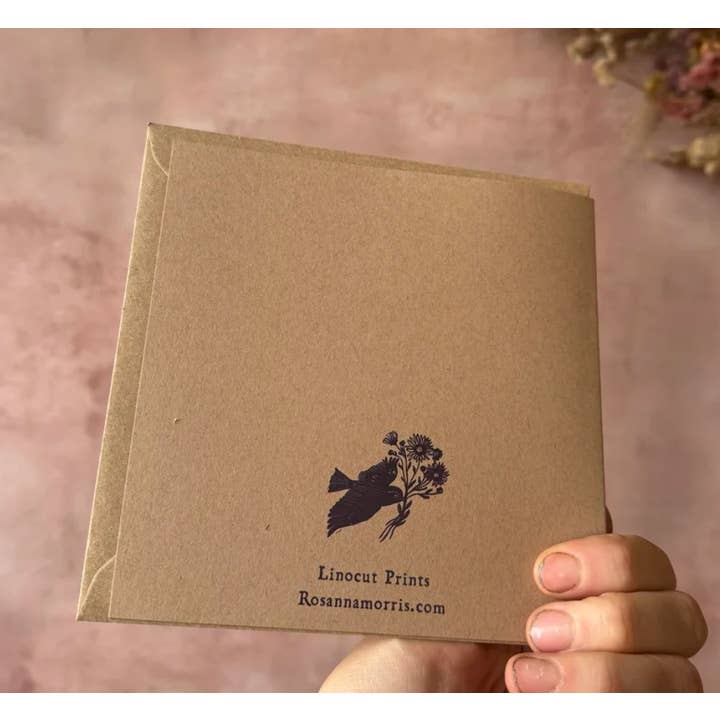 Rosanna Morris - Wholesale Everyday Greeting Card - Wren + Daisies - Greetings Card2