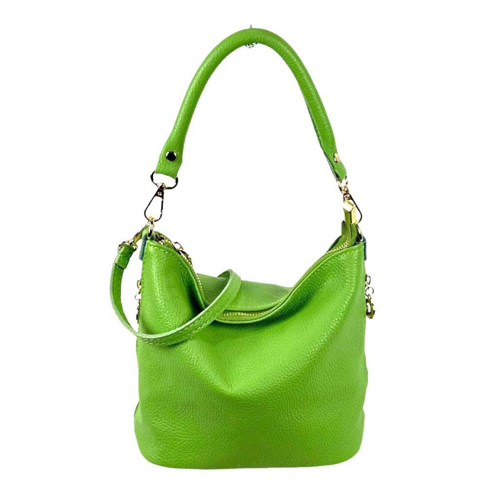 Chenson & Gorett – Engroshandel Skuldertaske – til kvinder – Lædertaske med dekorative lynlåse på siderne6