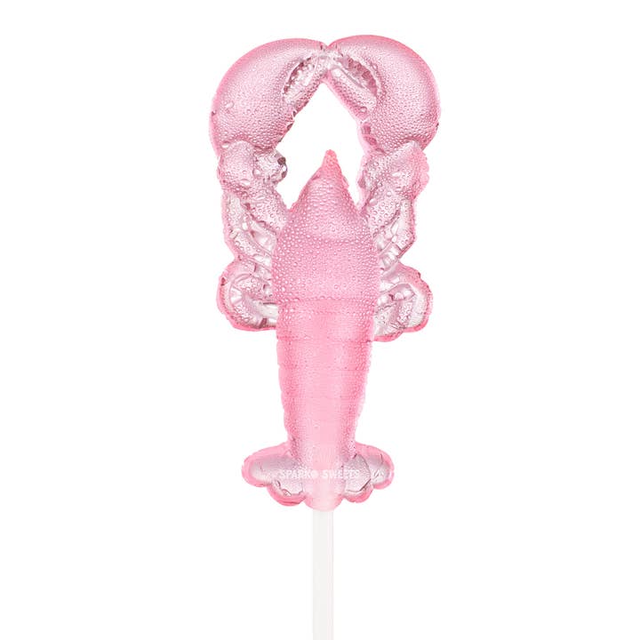 Sparko Sweets - Wholesale Lollipop - Watermelon Red Lobster Lollipops - 3.5"4