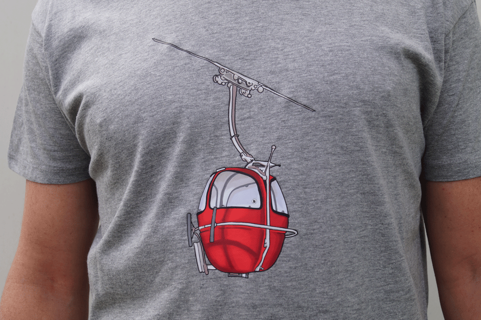 Hot Savoie 74 - Wholesale Screen Printed T-Shirt - Men's - Men's tee-shirt - Gondola1