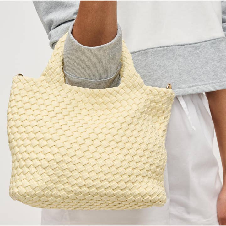 Sol and Selene - Wholesale Crossbody Bag - Women's - Sky's The Limit - Small Laced Up Eco-Edition Crossbody
