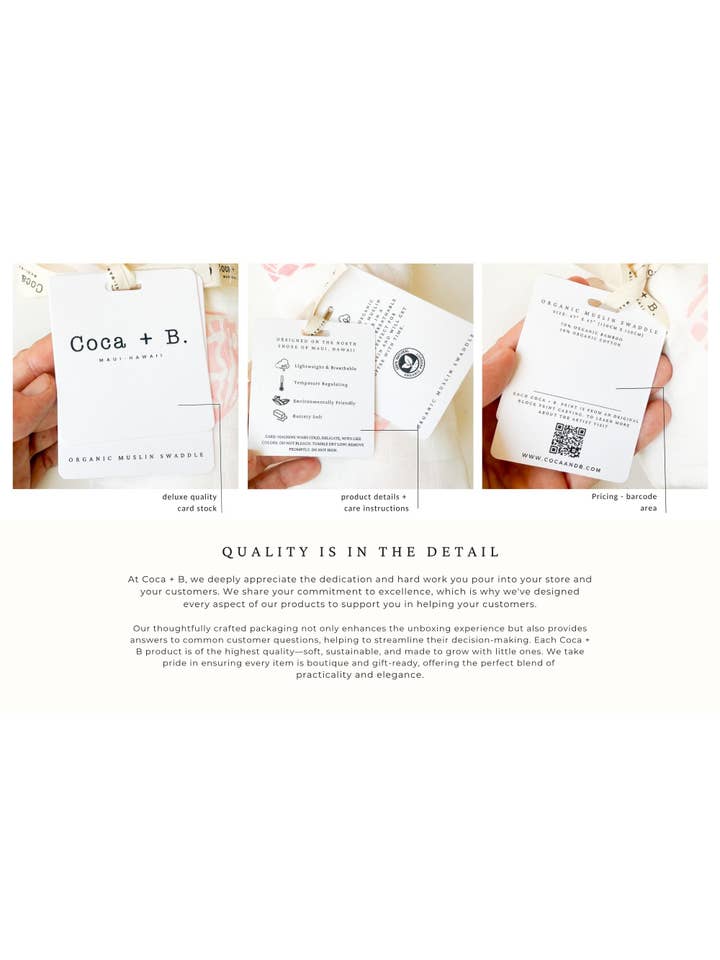 Coca + B.™ - Wholesale Milestone Blanket - Kids & Baby - Organic Pink Sun + Wave Baby Swaddle | Coastal Nursery Decor15