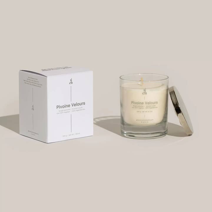 Vela perfumada - Velvet Peony para venta al por mayor de Geneviève Christophe