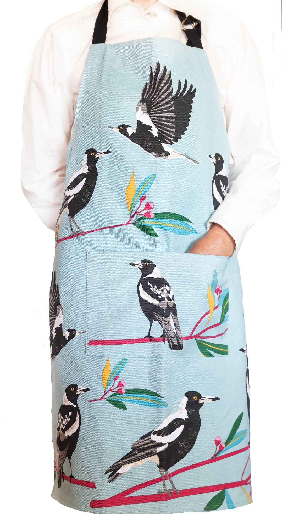 Allgifts Australia - Wholesale Apron - Apron (Heavy Drill) - Magpies