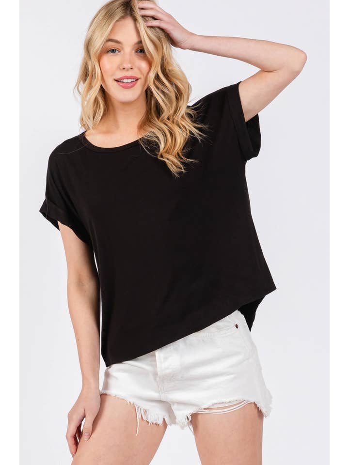 Final Touch - Vendita all'ingrosso Top in maglia - Donna - Top Girocollo in Modal Rayon - T3104817