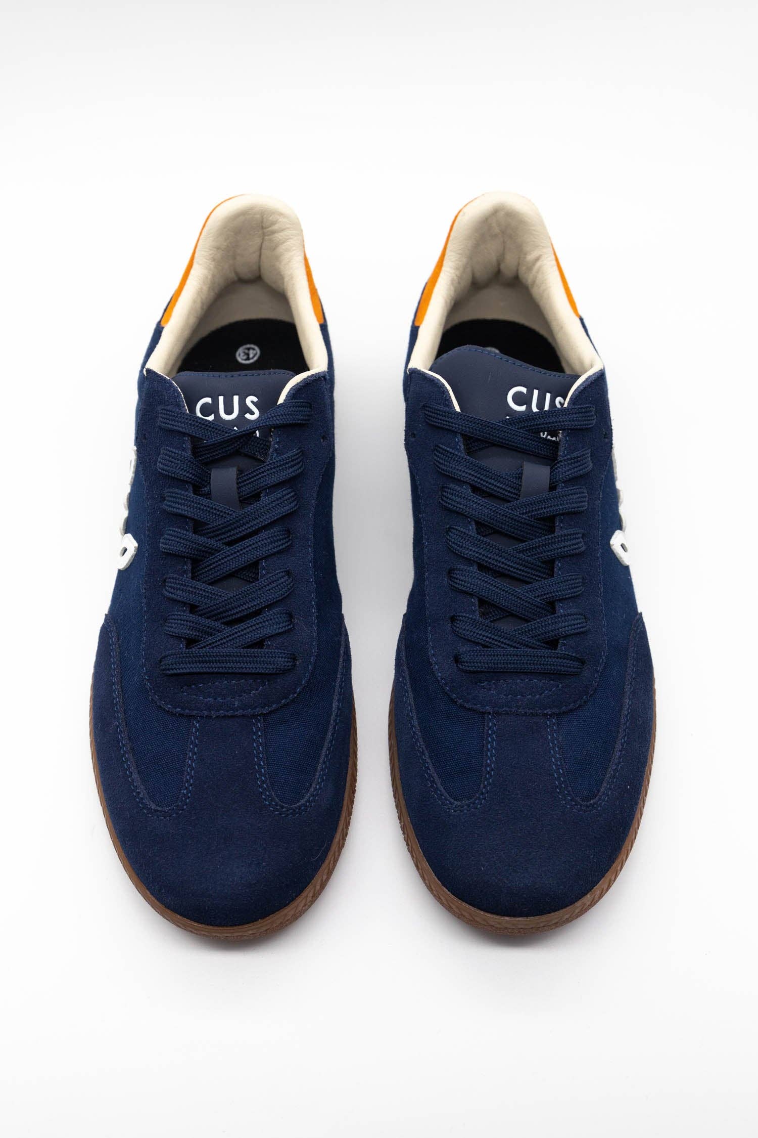 Custi Mikelo: Men's Clothing & Christmas Gifts - Vendita all'ingrosso Sneakers di tendenza - Uomo - Sneaker casual in suede blu navy4
