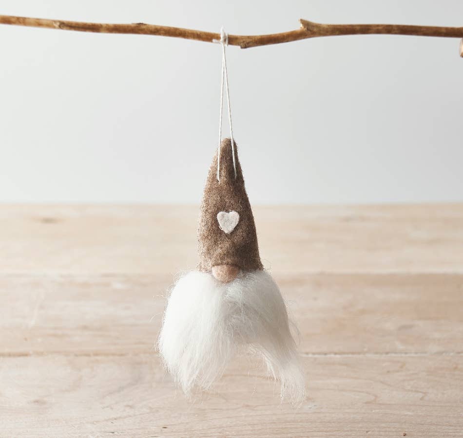 Gainsborough Giftware x Portland Living - Venta al por mayor Conjuntos de adornos - Colgadores Gonk blanco/gris, 10 cm 3