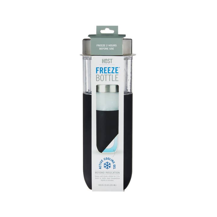 HOST - Wholesale Water Bottle - FREEZE™ Bottle Insulated with Active Cooling Gel in Black1