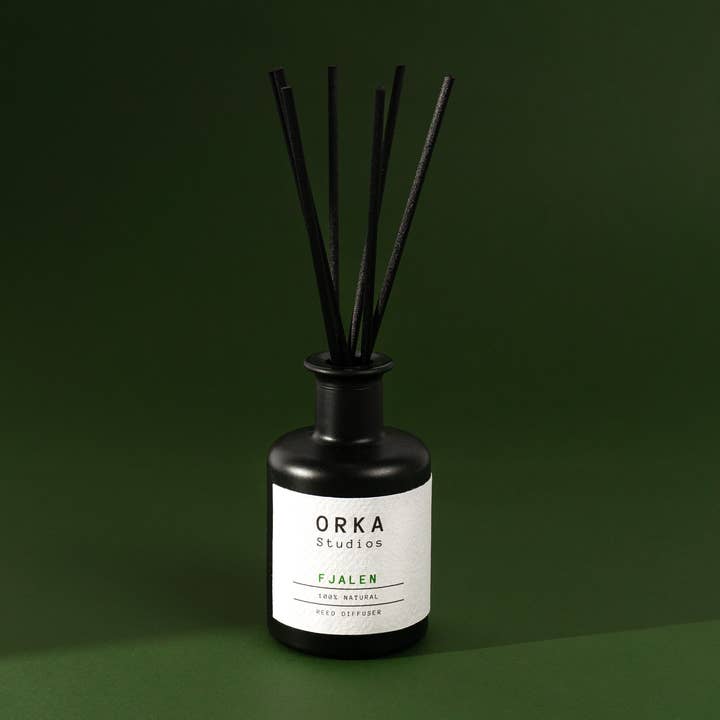 Fjalen Reed Diffuser for wholesale by ORKA Studios
