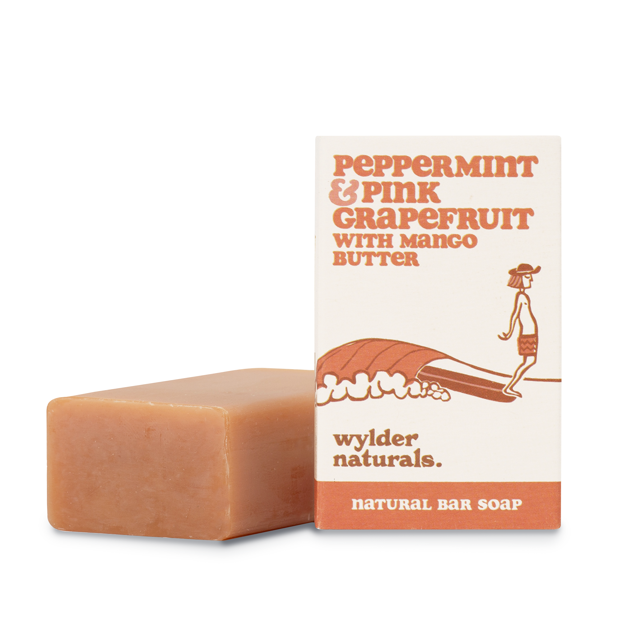 Wylder Naturals – wholesale Bar Soap – Peppermint & Pink Grapefruit with Mango Butter Natural Soap1