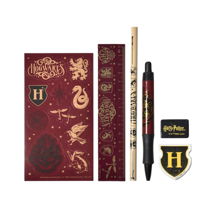 Mad Monkey GmbH - Wholesale Stationery/Notecard Set - Harry Potter - 6-Piece Stationery Set