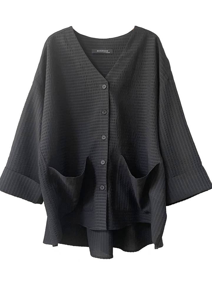 Summer Wool Jqd Shirt for wholesale by EUNJUKOH