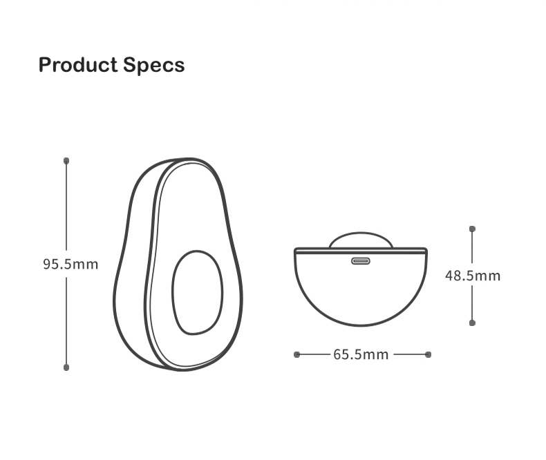 Allocacoc DesignNest – wholesale Hand warmer – Avocado - The Portable Rechargeable Hand Warmer14