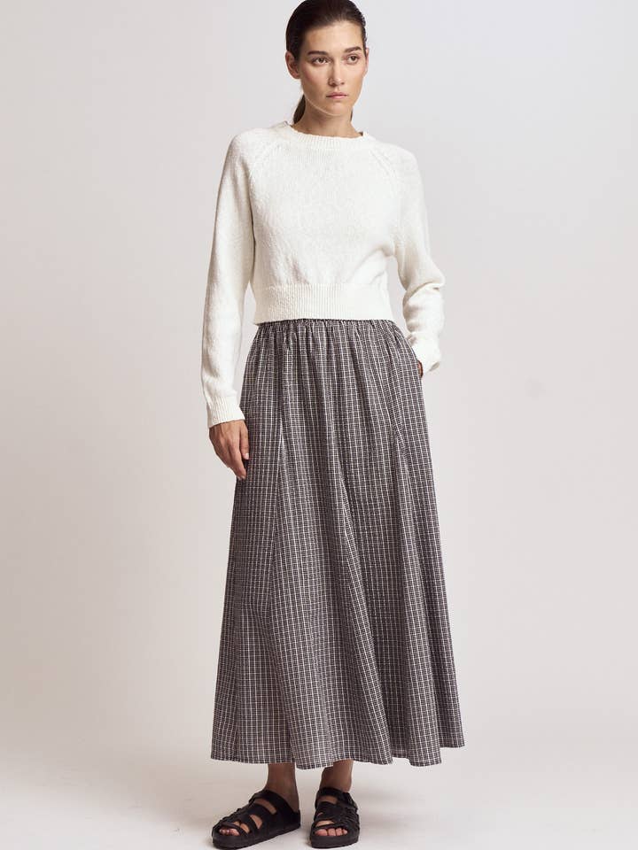 42174 - CUT OUT BACK BUTTON KNIT TOP for wholesale by Grade & Gather