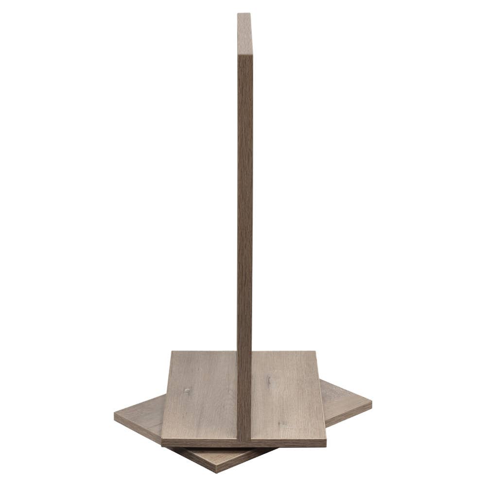 Specialty Store Services - Wholesale Retailer Display Stand/Case - Weathered Oak Framed 2-Sided Countertop Spinner Display2