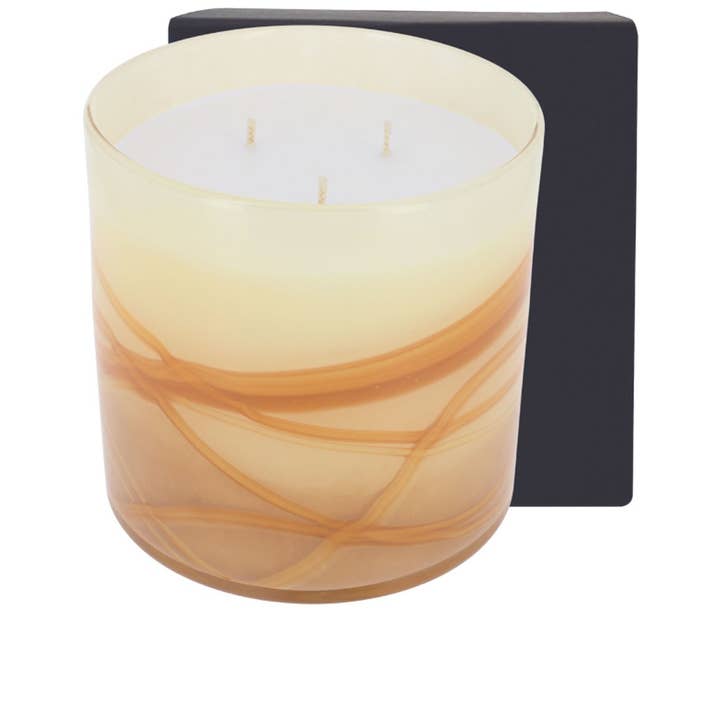 Les Lumières du Temps - Wholesale Jar/Filled Candle - Opaline Collection - Orange Blossom1