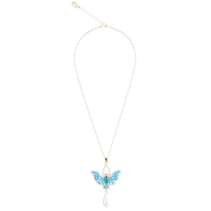 Bill Skinner – wholesale Hänge-/berlockhalsband – Pärlmott hänge2