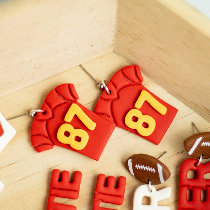 EJ Clay Co - Wholesale Jewelry Set - Swiftie Chiefs Collection2