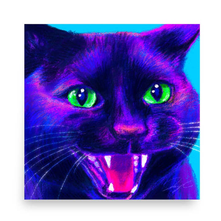 Collection Rencontres rapprochées - Peinture épicée | Tirage d'art pour la vente par JoyousJoyfulJoyness