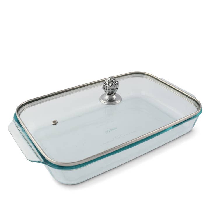 Arthur Court – wholesale Baking dish – Classic Lid with Pyrex 3 quart Baking Dish