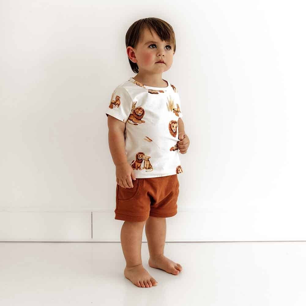 Snuggle Hunny - Venta al por mayor Camiseta - Niños - Camiseta Lion Organic6