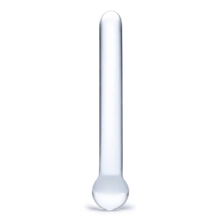 7" Straight Glass Dildo for wholesale by Lux Fetish Store