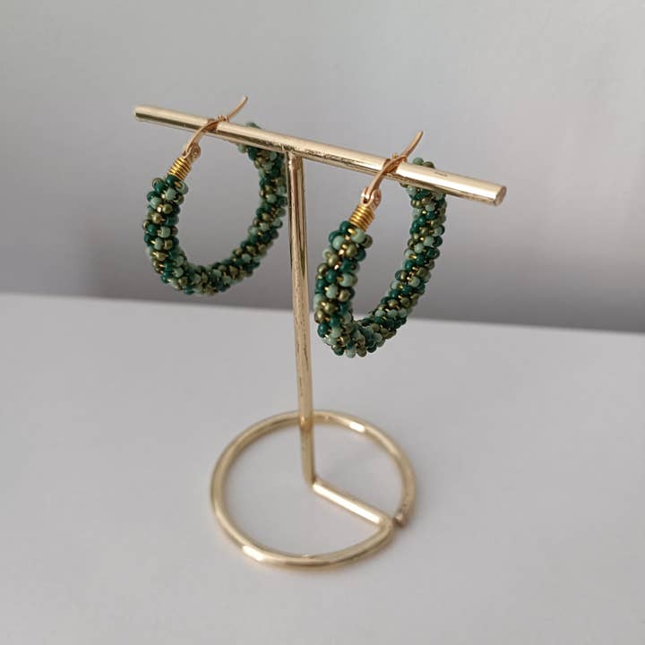 Kolorya - Wholesale Dangle Earrings - Embroidered Beaded Earrings | Multicolor4