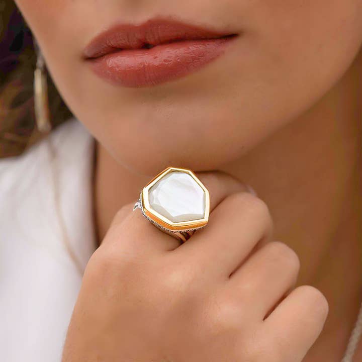 Anel Aurelise por atacado de Gümüs