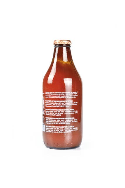 O'relia - Wholesale Pasta Sauce - Pronta di Pomodoro Ciliegino & Pepperoni Organic Salsa 330g1