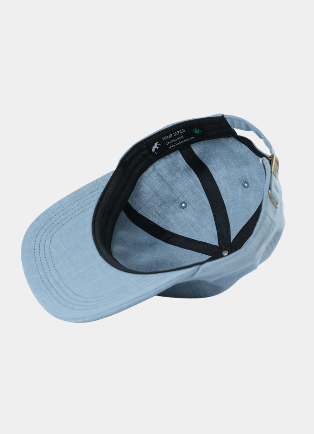 BIRD & HILL. - Wholesale Baseball Cap - Unisex - Cloud Blue Hemp Hat - Unisex - Bird & Hill.3