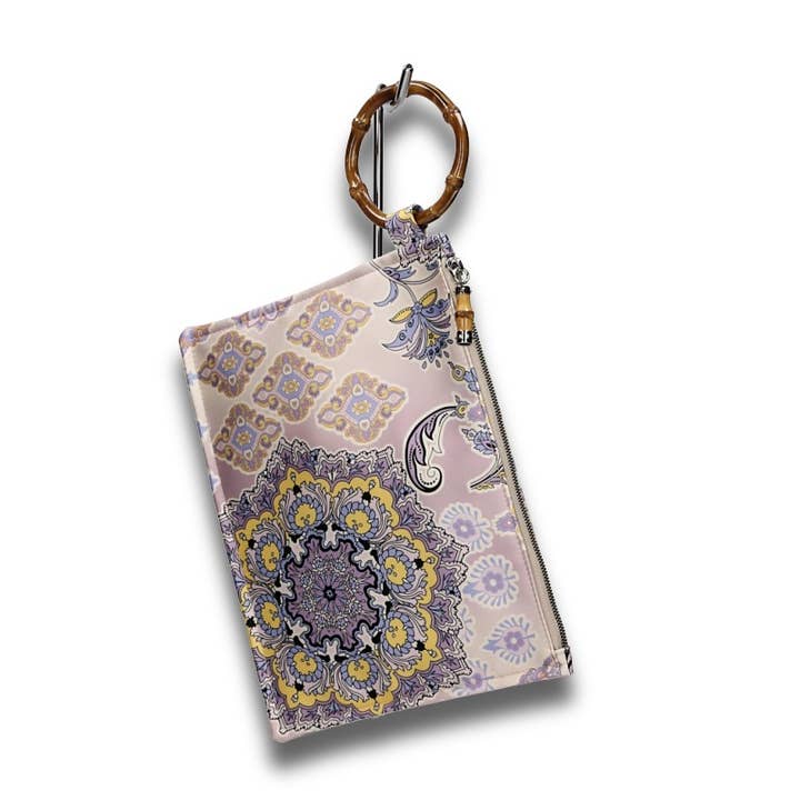 CLUTCH - Saco embraiagem com anel de bambu por atacado de Bonfanti