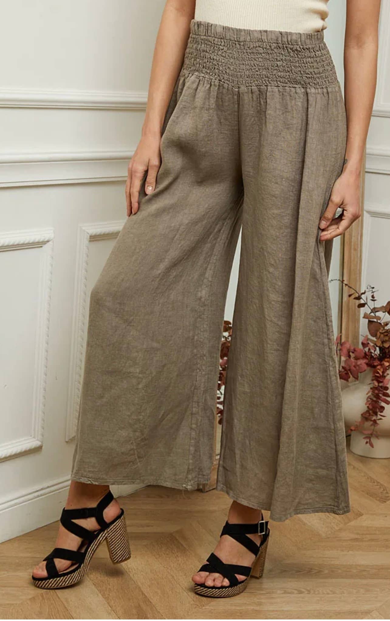 LÉA & LUC - Vendita all'ingrosso Pantalone - Donna - Pantaloni in 100% Lino RIF. 277129