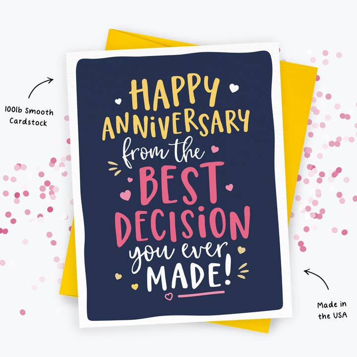 Kreate Paper Co. - Wholesale Anniversary Card - Funny Anniversary Card Husband, Wife, Boyfriend, Girlfriend3