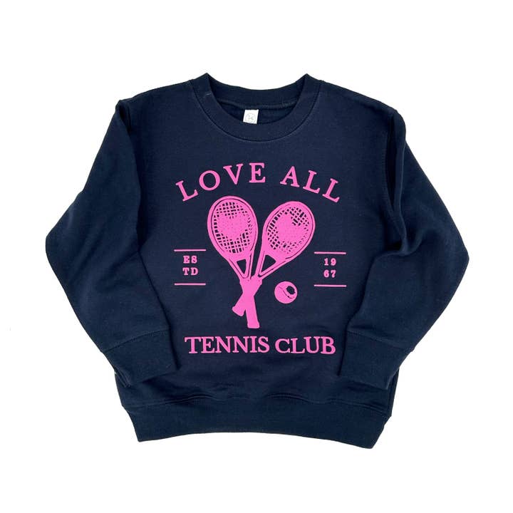 Love All Navy Crewneck for wholesale by The Wishing Elephant