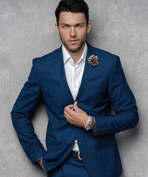 Dubal Brothers - Wholesale Lapel Pin/Button - Vittorio Vico Kente Flower Lapel Pin17