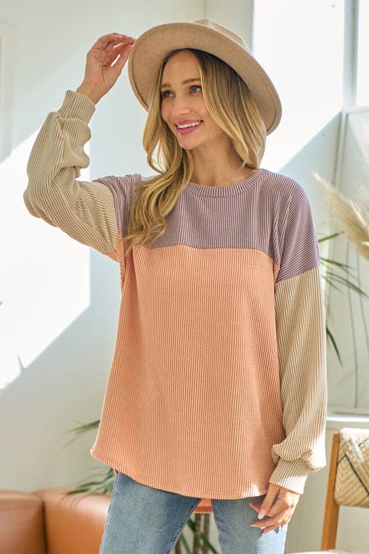 lovely melody – wholesale Sweatshirt - Dam – LMT3379-S-Time to Love Sweatshirt3