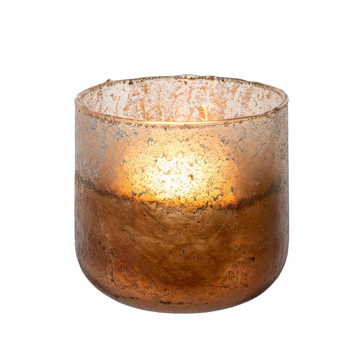 Indaba Trading - Wholesale Candle Holder - Copper Dawn Votive M